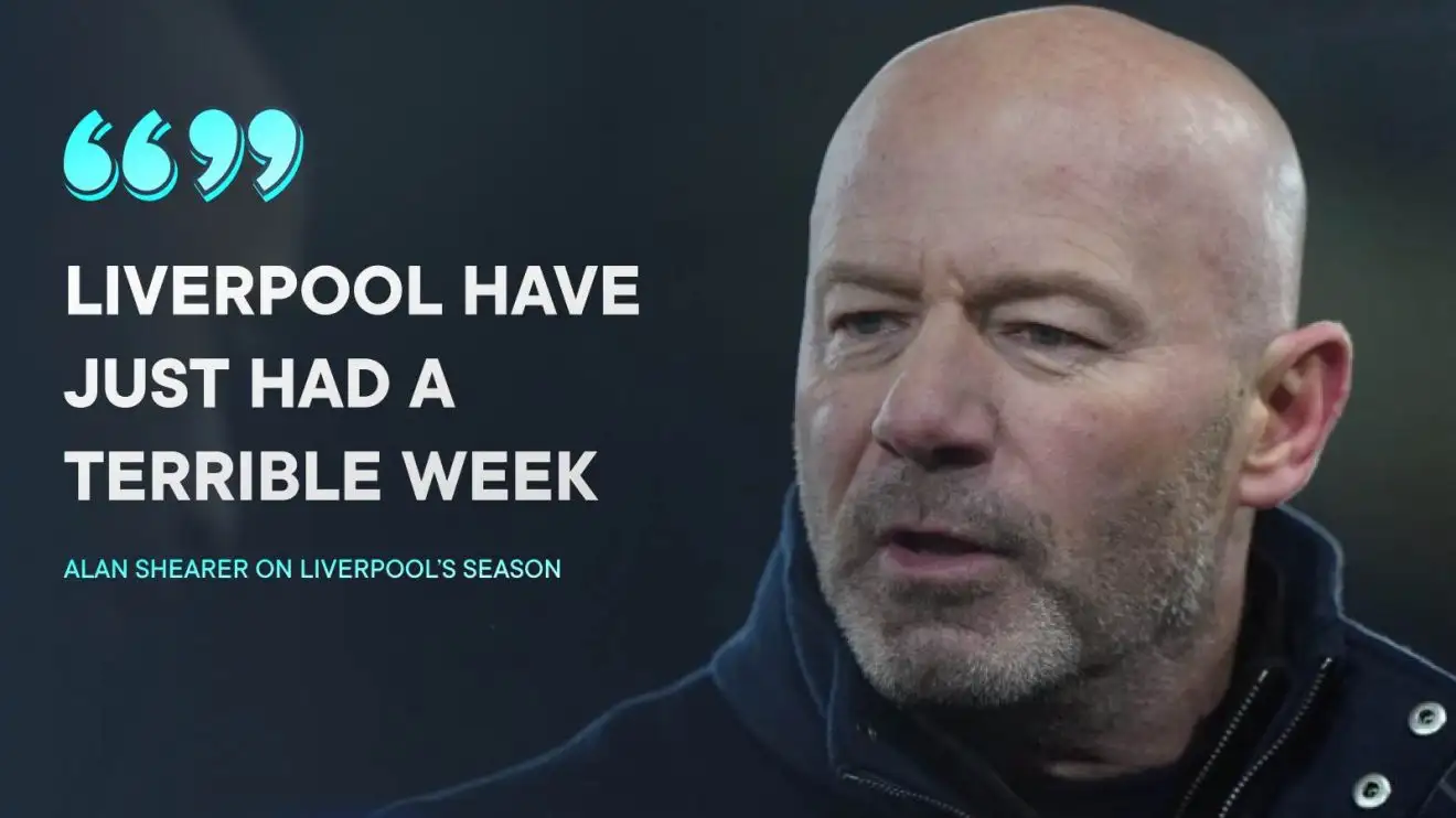 Shearer identifies three Liverpool issues in 'devastating' blow for Jurgen Klopp farewell title 1 Alan Shearer reckons title pressure could have obtained to Liverpool and Toolbox