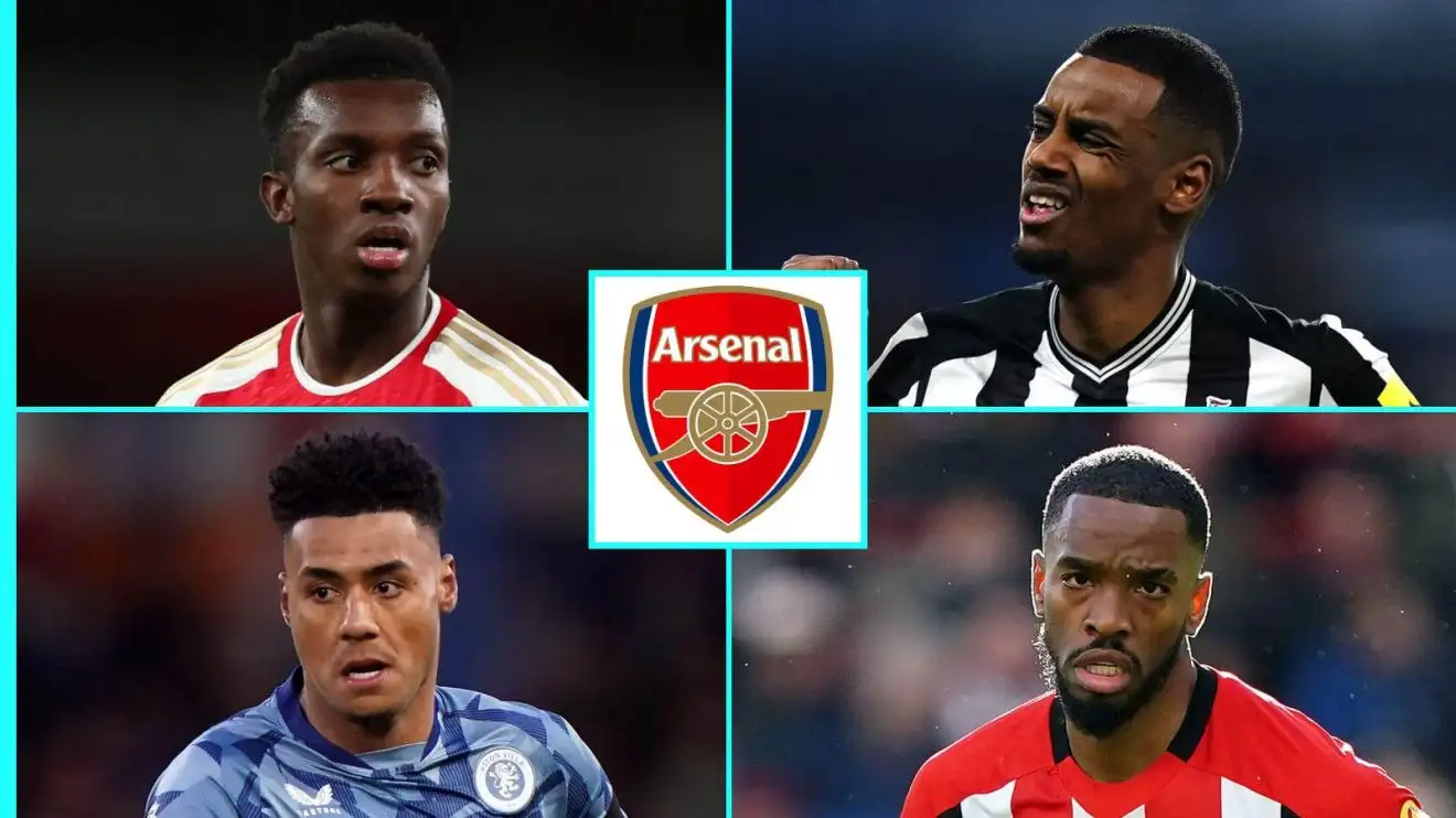 Arsenal want £40m for striker 'available in summer' as Owen picks three 'upgrades' on Jesus, Havertz 1 Eddie Nketiah, Alexander Isak, Ollie Watkins and also Ivan Toney by means of the Medley badge
