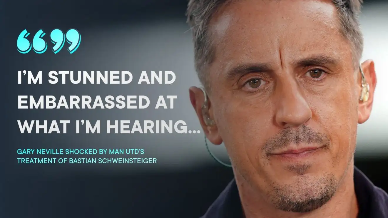 Man Utd: 'Stunned' Neville 'embarrassed' by Mourinho's 'illegal' treatment of banished ex-Red Devil 1 Neville slams Guy Utd