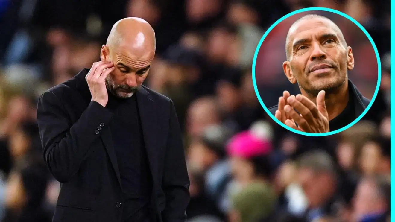 Man City: Guardiola's side not 'a really big club' after Champions League 'cheating' amid 'expulsion' claim 1 Collymore pep guardiola individual city space