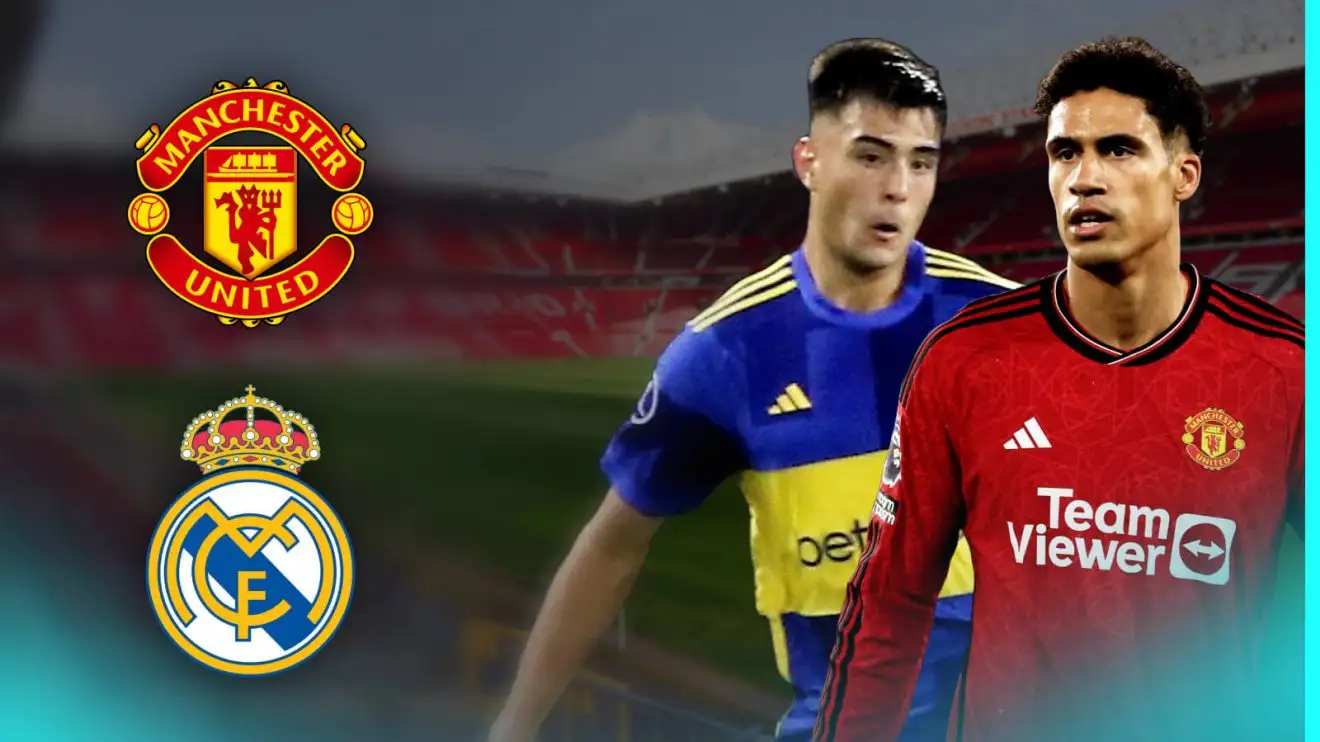 Man Utd star 'offers' himself to Real Madrid with Ratcliffe willing to pay 'crazy price' for replacement 1 Guy Utd protector Raphael Varane and Aaron Anselmino
