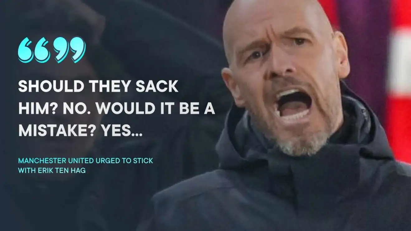 Man Utd: Ten Hag 'sack mistake' claim emerges as media 'want' to 'persecute' top replacement target 1 Ten Hag sack