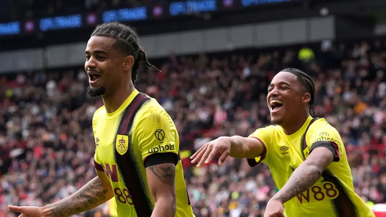 Sheffield United 1-4 Burnley: Clarets keep survival hopes alive with vital three points against Blades 1 Burnley's Lorenz Assignon memorializes scoring