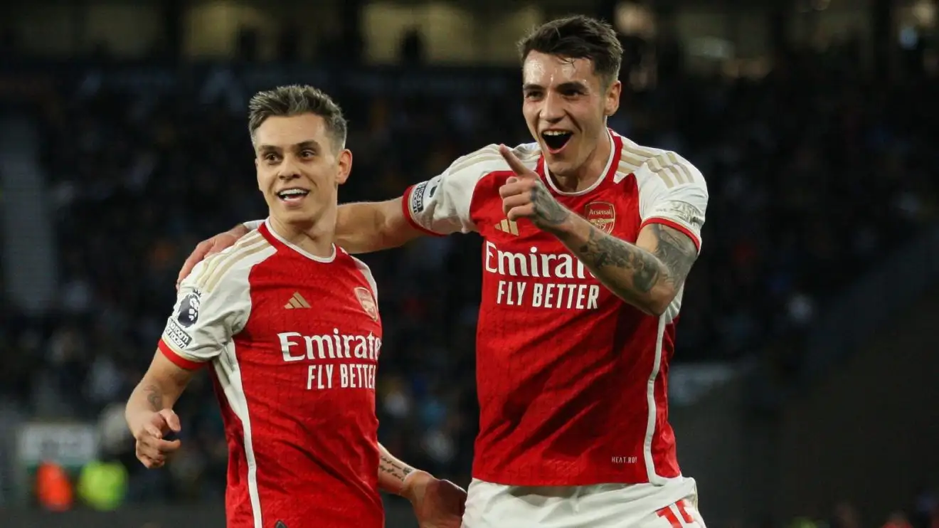 Arsenal transfer claim 'laughable' with Edu given 'terrible precedent' warning about 'most likely' sale 1 Toolbox players Leandro Trossard and also Jakub Kiwior