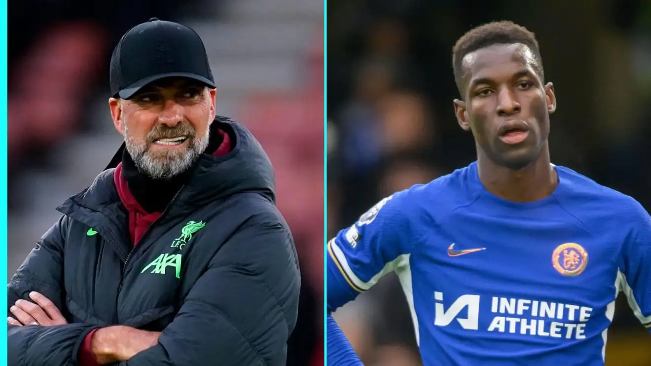Klopp announcement 'helped rather than hindered' Liverpool; Chelsea star is 'pretending to be a footballer' 1 Liverpool top pooch Jurgen Klopp and Nicolas Jackson