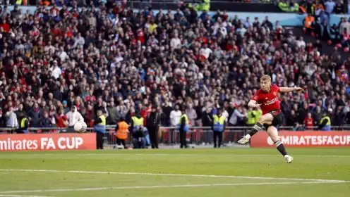 Man United survive huge Coventry scare to win on pens and set up FA Cup final repeat