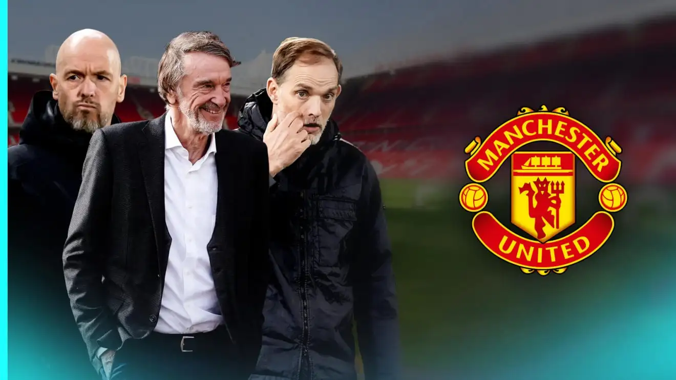 Man Utd 'top candidate' tipped to snub Prem rivals 'tells close allies' his verdict on replacing Ten Hag 1 Man Utd co-owner Sir Jim Ratcliffe with Erik ten Hag