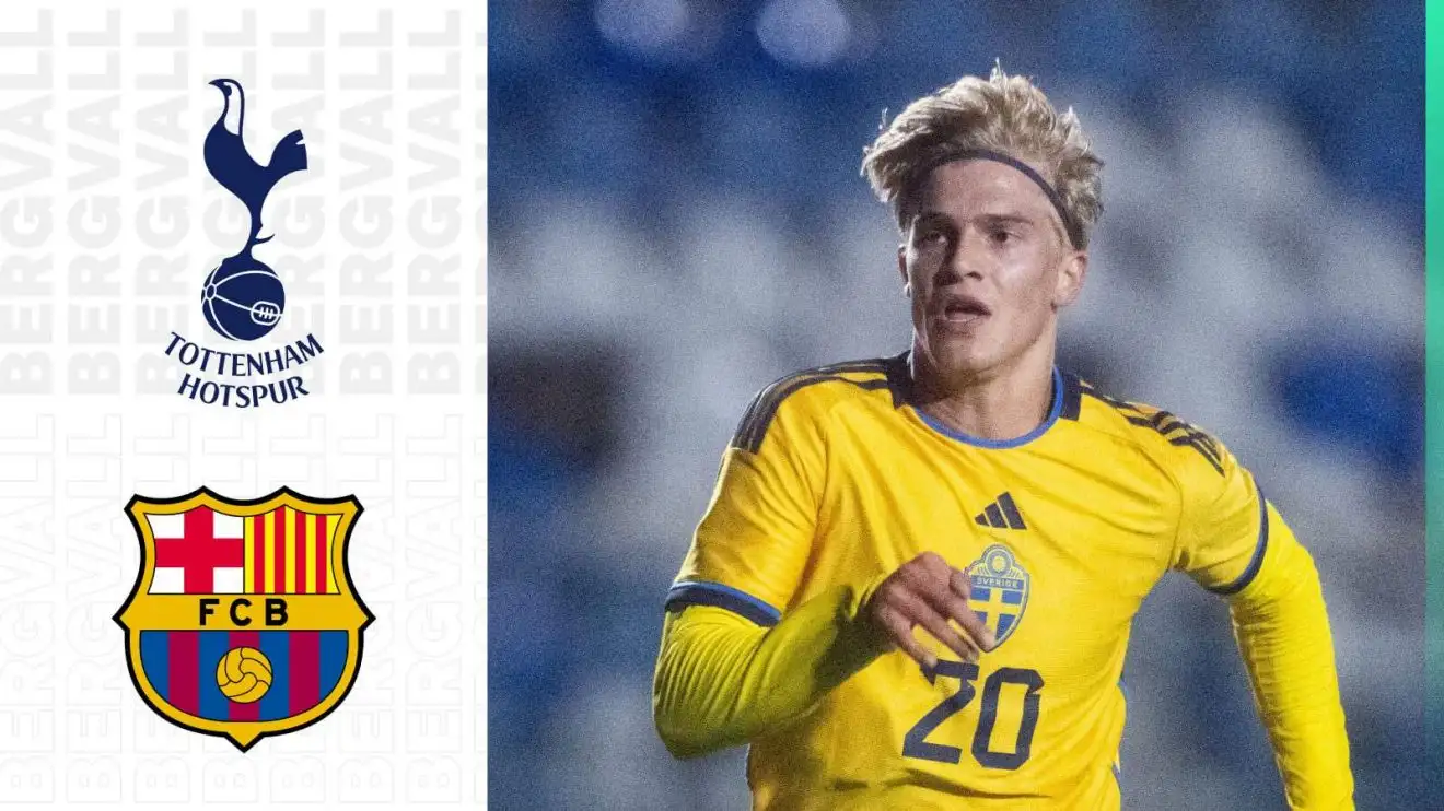 Tottenham paid player who 'can become the GOAT' an 'enormous' salary to snub Barcelona - report 1 Lucas Bergvall authorized upwards via Tottenham instead of Barcelona