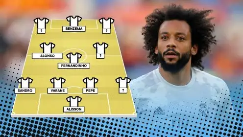 An amazing XI of players that Marcelo left out of his best team-mates XI