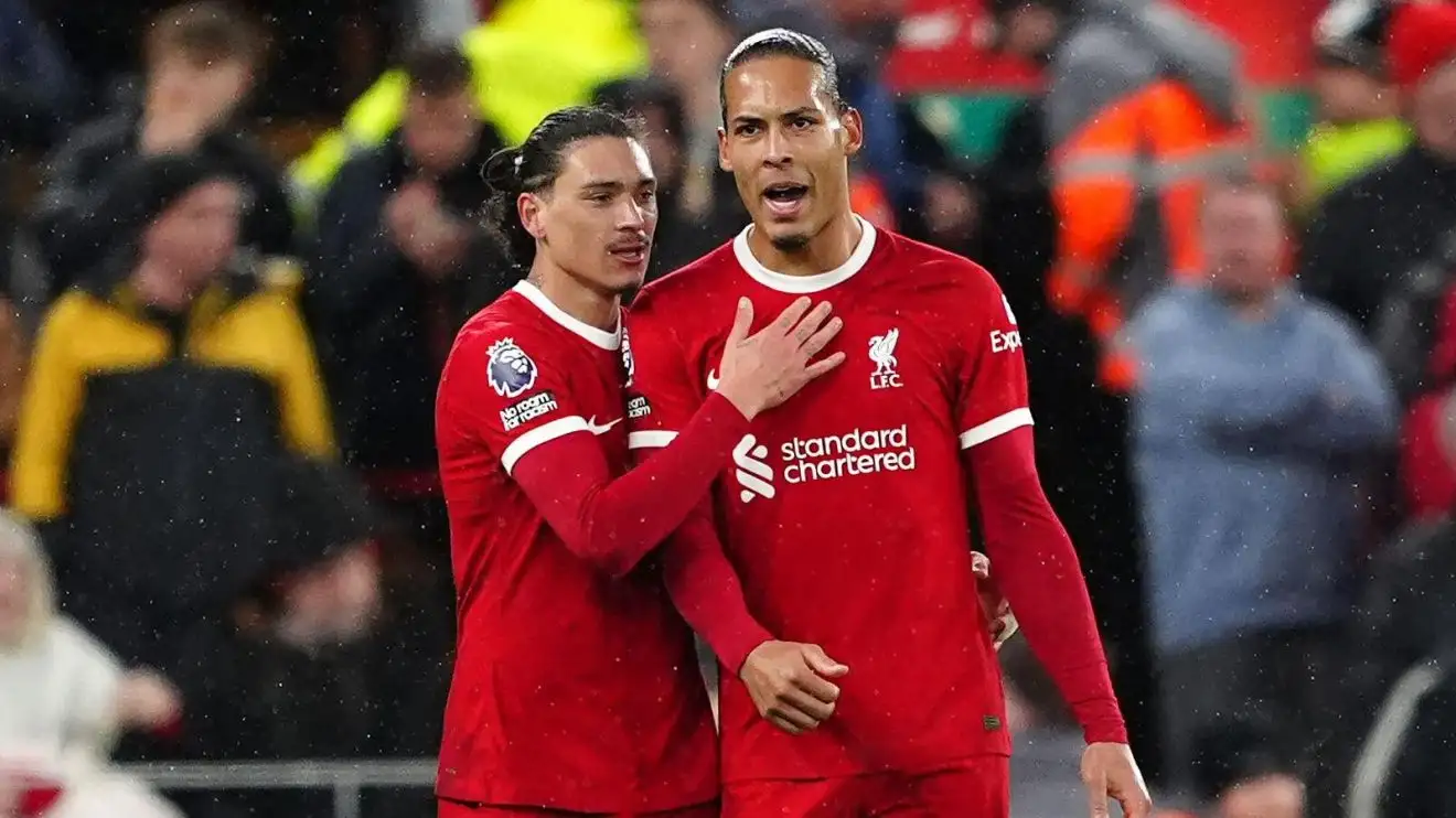 Slot sack prediction made as Klopp will leave him 'only three world-class' players at Liverpool 1 Liverpool players Darwin Nunez and also Virgil van Dijk