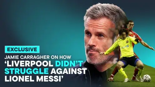 Jamie Carragher exclusive on Lionel Messi: ‘The best player of all time’ didn’t show it against Liverpool