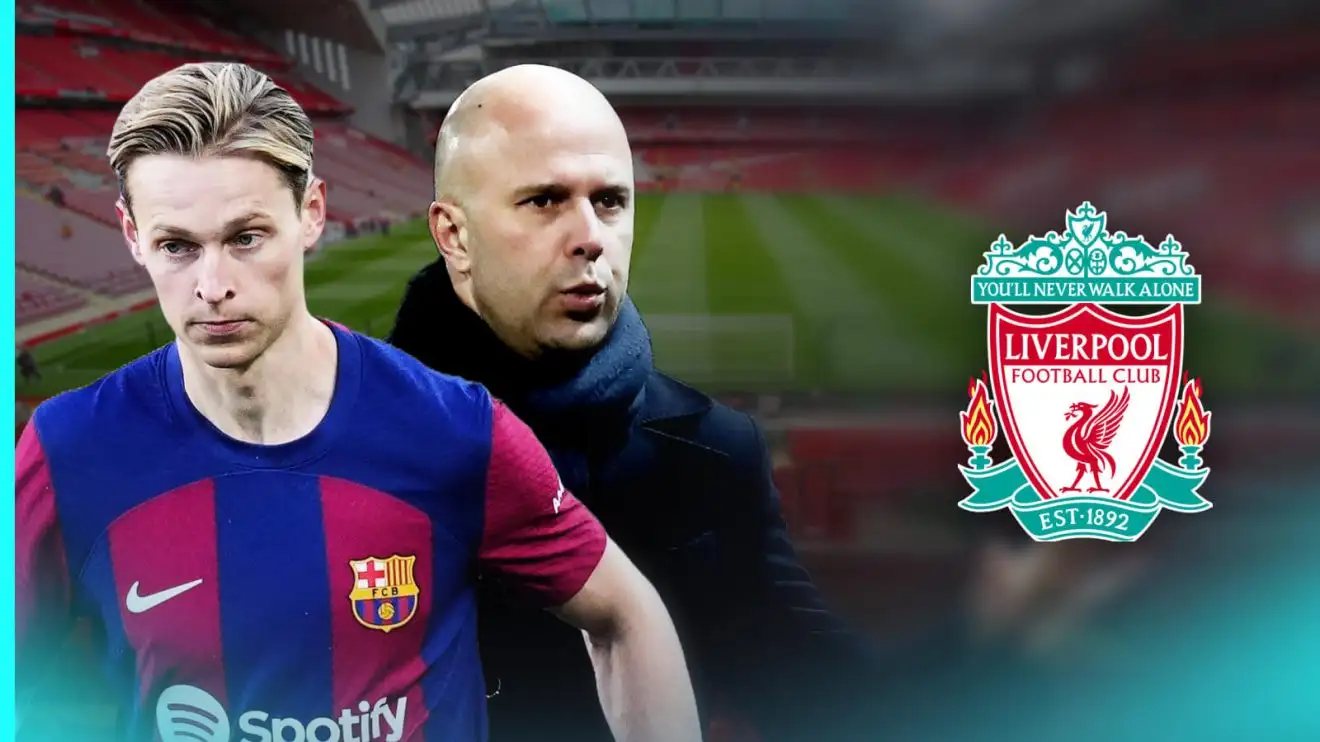 Liverpool transfer: Slot urged to make Barcelona star his first purchase as 'realistic aim' for next season is revealed 1 Inbound Liverpool honchos Arne Slot and Frenkie de Jong