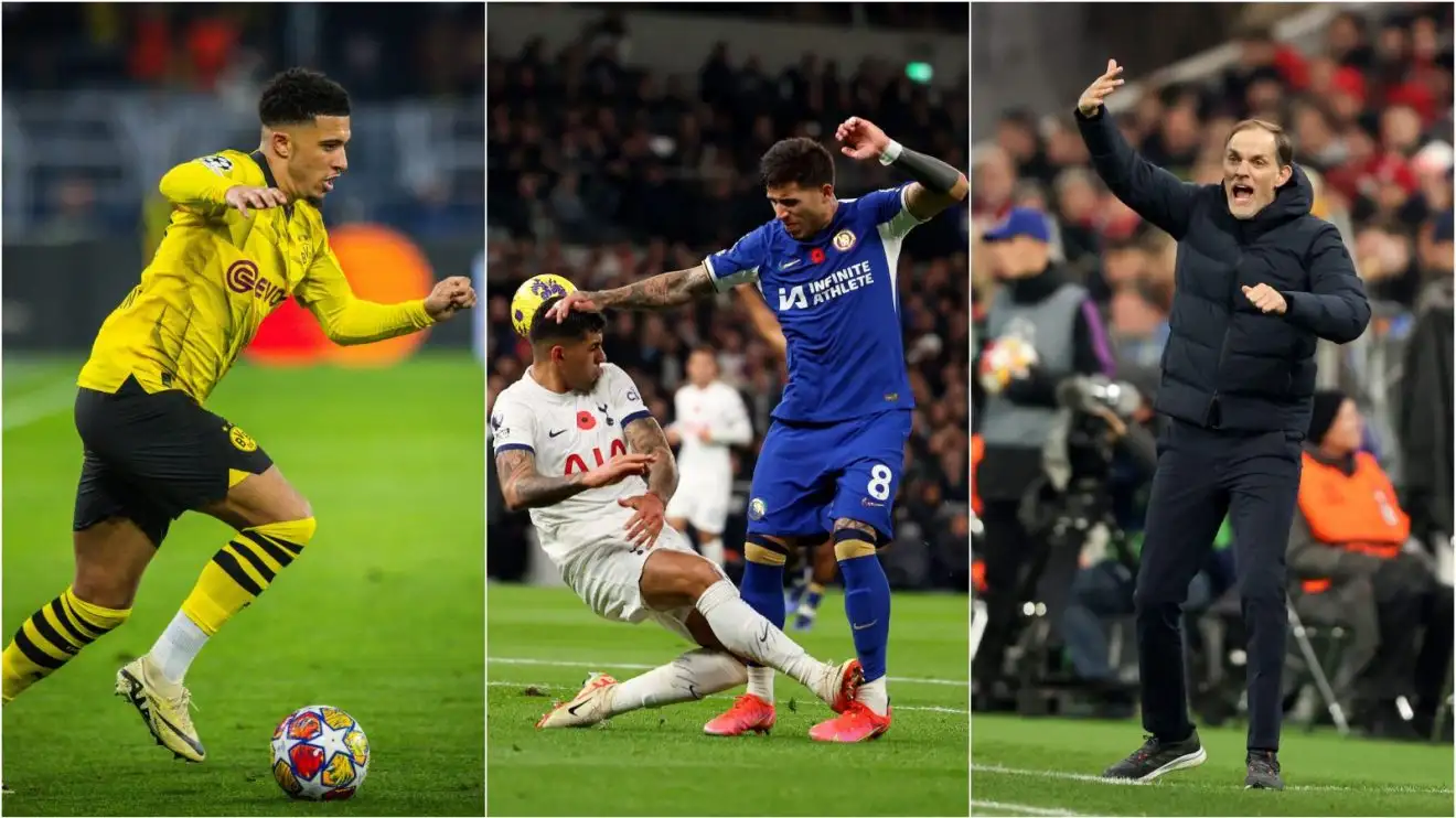 Tuchel Sancho Chelsea Tottenham