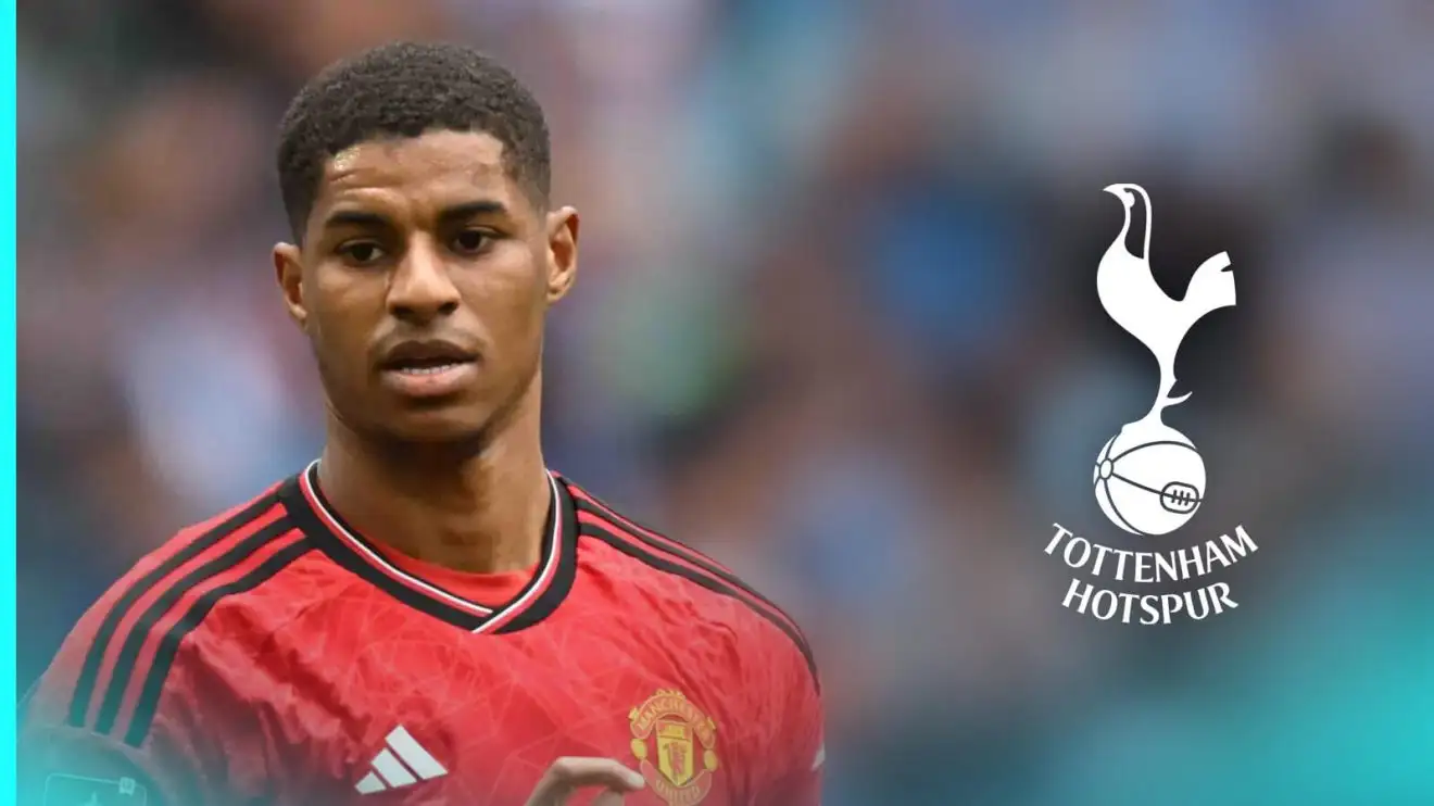 Male Utd forward Marcus Rashford