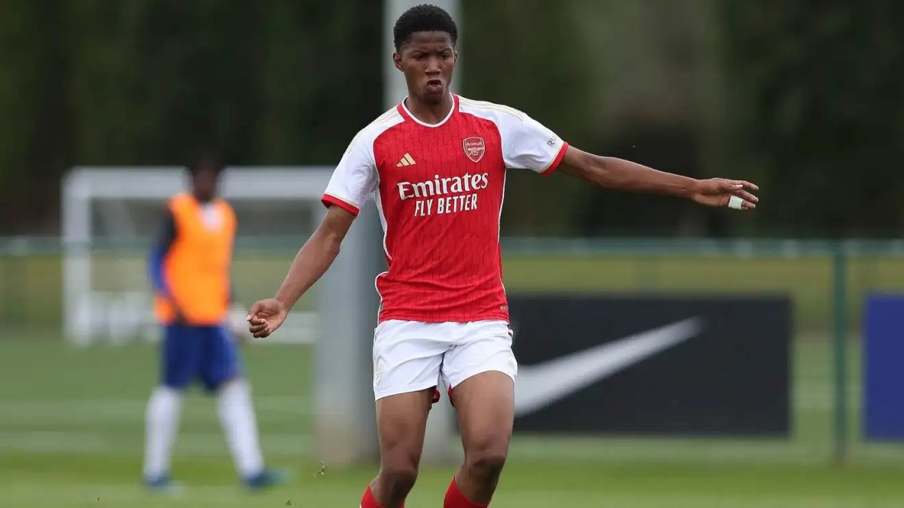 Arsenal 'huge talent' told to complete transfer 'when Arteta doesn't give him chance' in first team 1 Chido Martin-Obi in answer for Arsenal Under-17s
