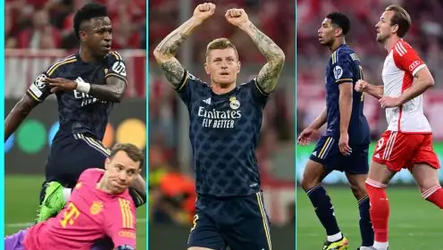 Kroos, Sane, Vinicius come to the fore in Bayern 2-2 Real Madrid but England star disappoints
