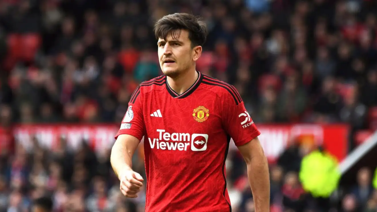 Male Utd defender Harry Maguire