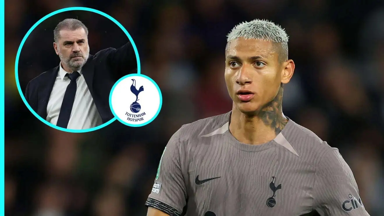Tottenham sanction treble summer exit with £60m star among victims of brutal Postecoglou rebuild 1 Richarlison and also Ange Postecoglou