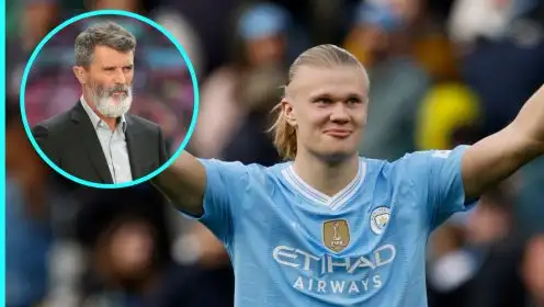 Man City star Haaland issues savage response to Keane’s ‘League Two player’ jibe