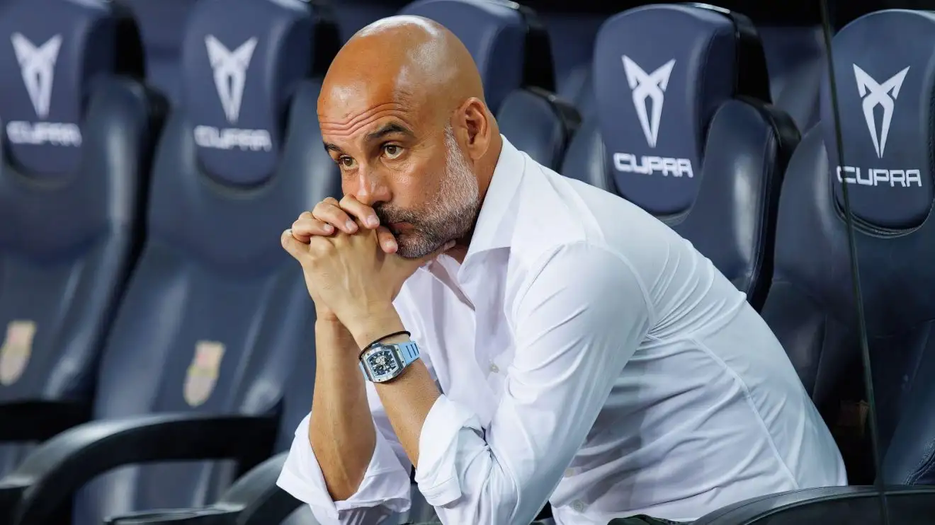 Man City FFP: Prem told to make hearing public as 'expulsion' is a 'genuine possibility' 1 Male Municipal suspension honcho Pep Guardiola