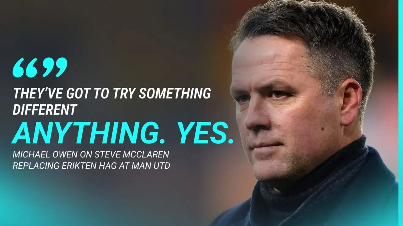 Owen calls on Man Utd to appoint ex-Derby boss to take over from Ten Hag before City 'embarrassment' 1 Former Male Utd demonstrator Michael Owen