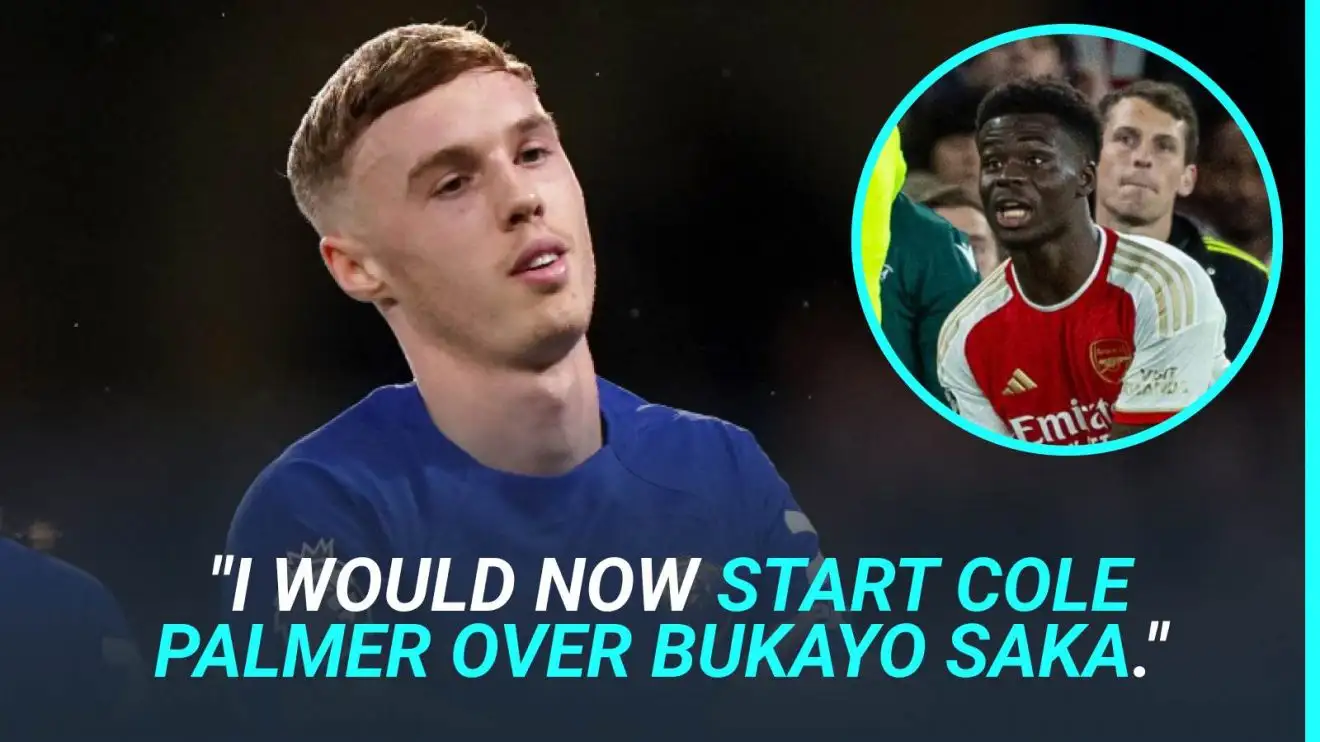 Chelsea man 'must start' for England over Arsenal star Saka; Owen names preferred attack 1 Cole Palmer should commencing over Bukayo Saka for England, according to Michael Owen