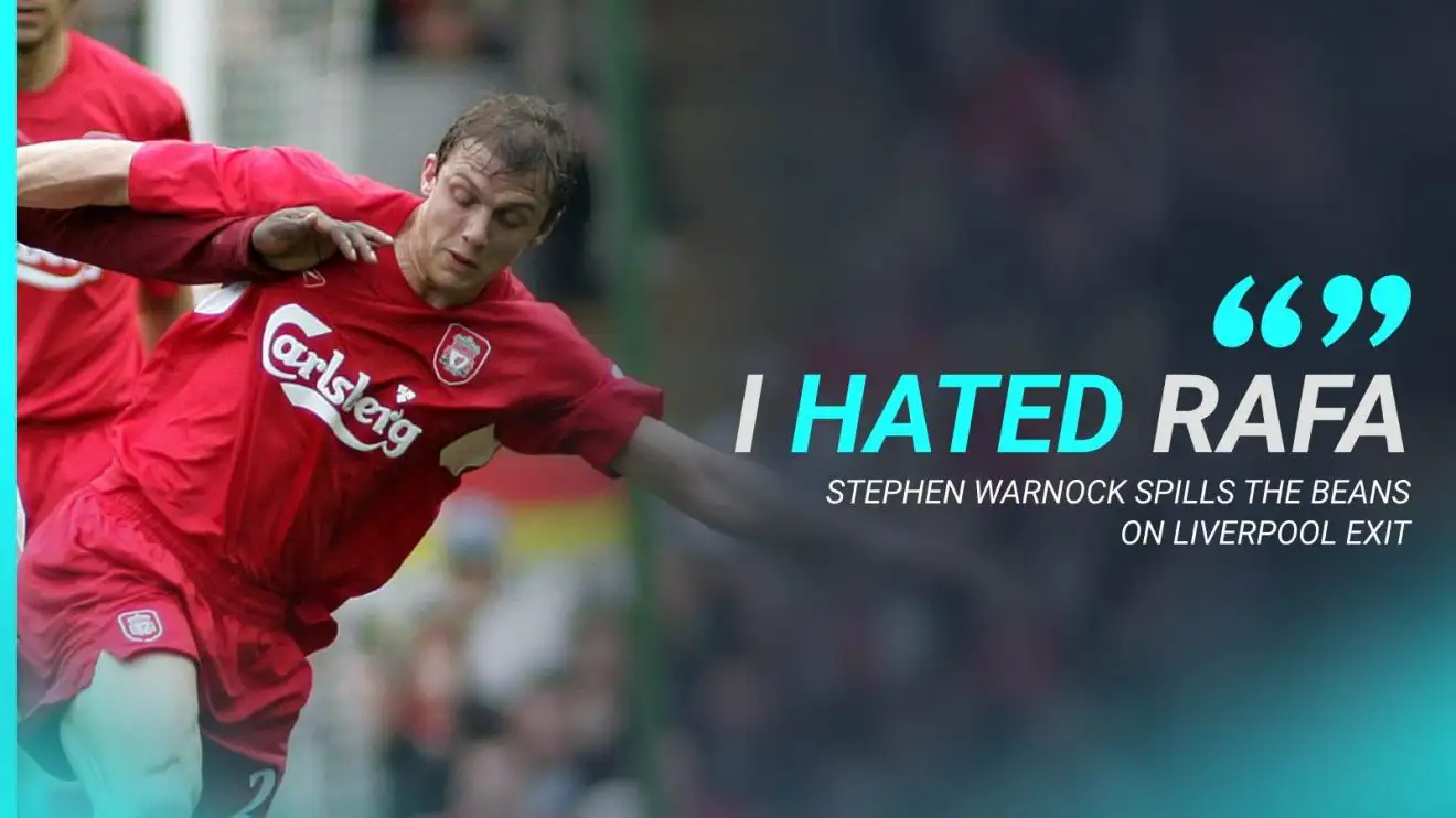 Ex-Liverpool man slams 'coward' Rafa Benitez after Istanbul 'disgrace' showed lack of 'b***ocks' 1 Ex-spouse-Liverpool protector Stephen Warnock unveils he abhorred Rafa Benitez
