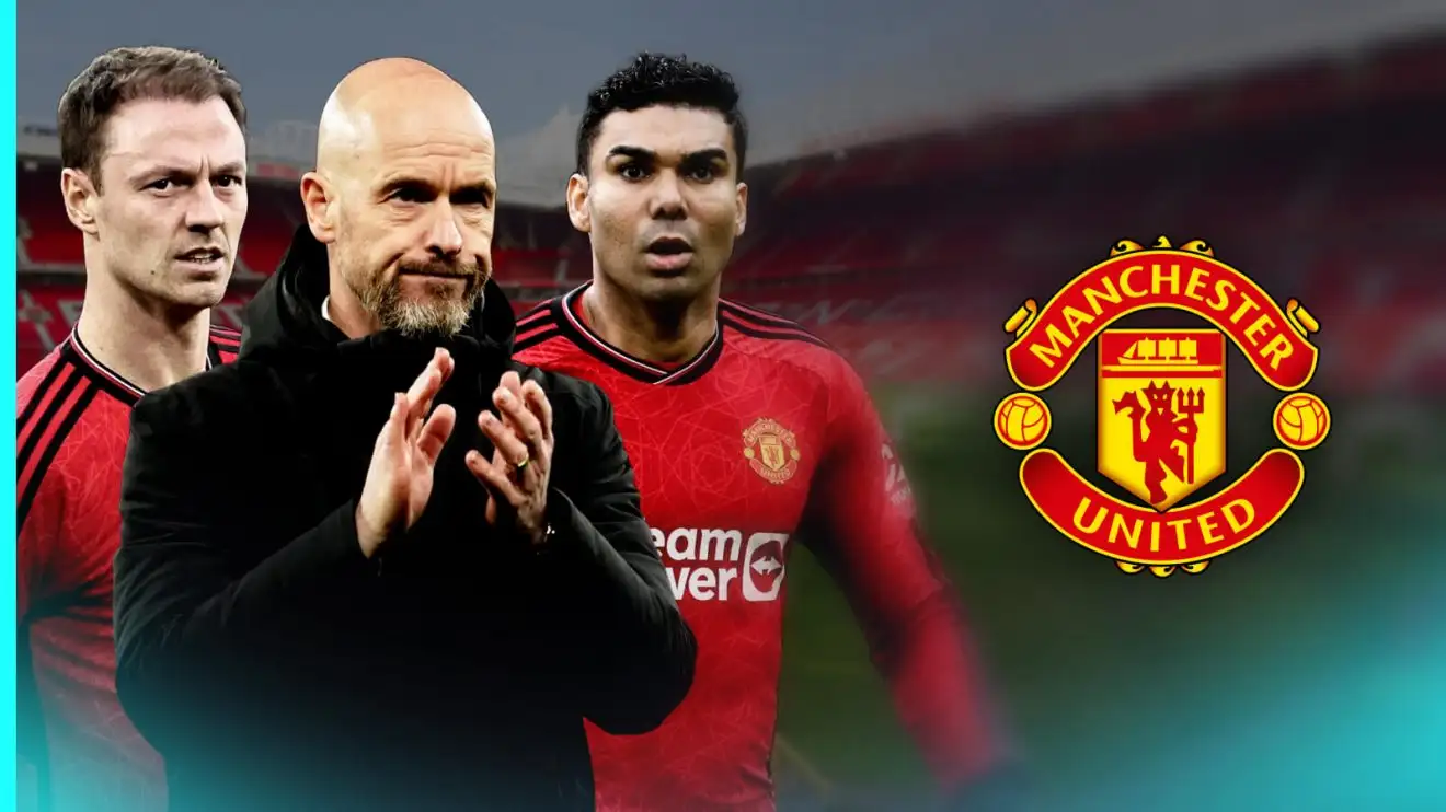 Man Utd have seven defenders missing; how is sacking Ten Hag the answer? - Football365 1 10 Hag, Casemiro and also Jonny Evans for Man Utd
