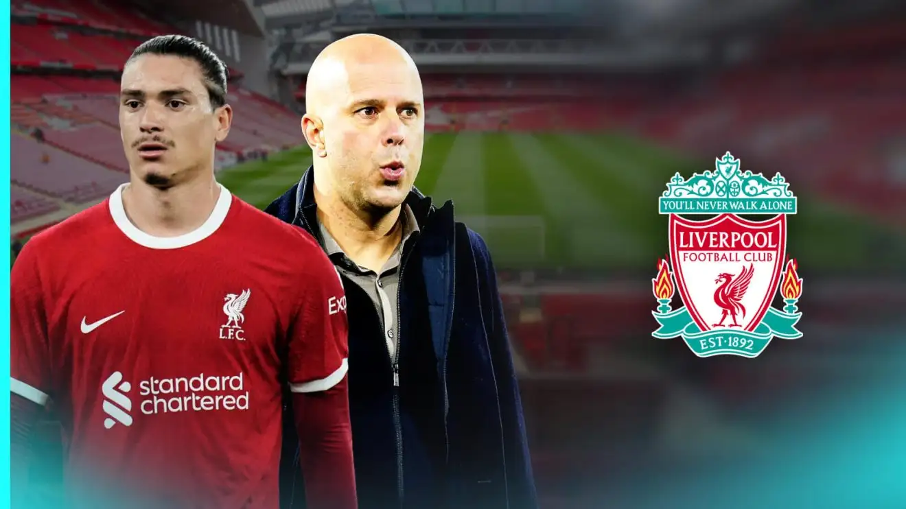 Liverpool blow with Arne Slot in fight to 'build bridges' with one star after 'blocked transfer this week' 1 Darwin Nunez and Arne Port at Liverpool