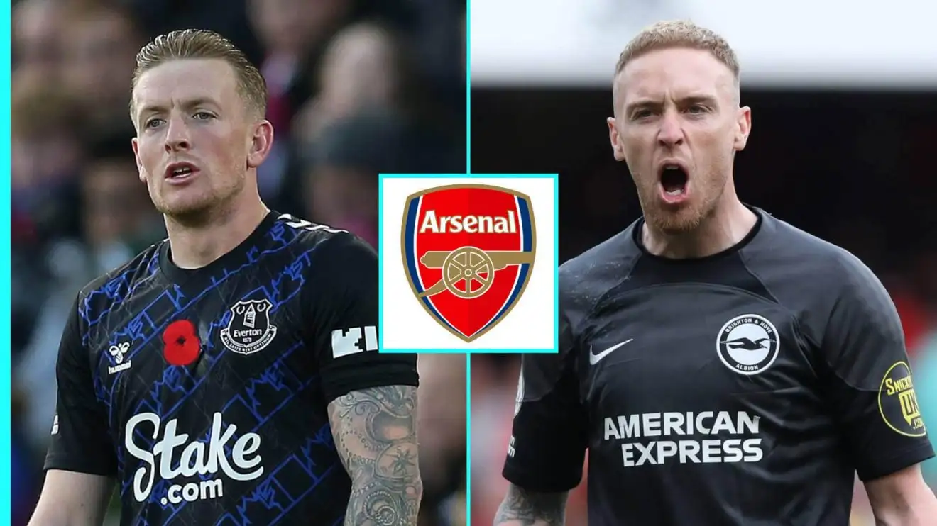 Arsenal 'throw spanner in the works' in Chelsea blow as Arteta 'weighs up move' for Everton star 1 Reported Arsenal targets Jordan Pickford and Jason Steele