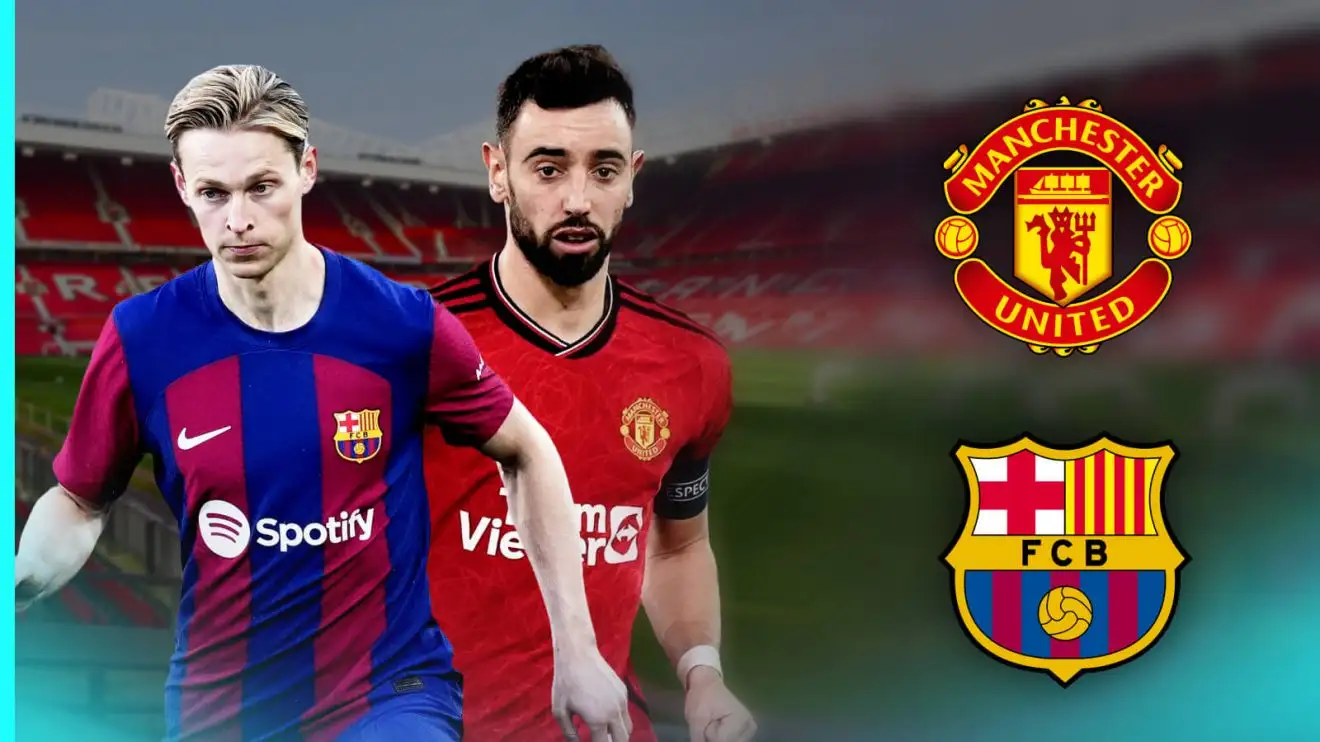 Man Utd 'offer desperate Fernandes' plus £17m in 'sacrifice' for Barcelona star in sensational swap deal 1 Man Utd transfer target Frenkie De Jong and also Bruno Fernandes