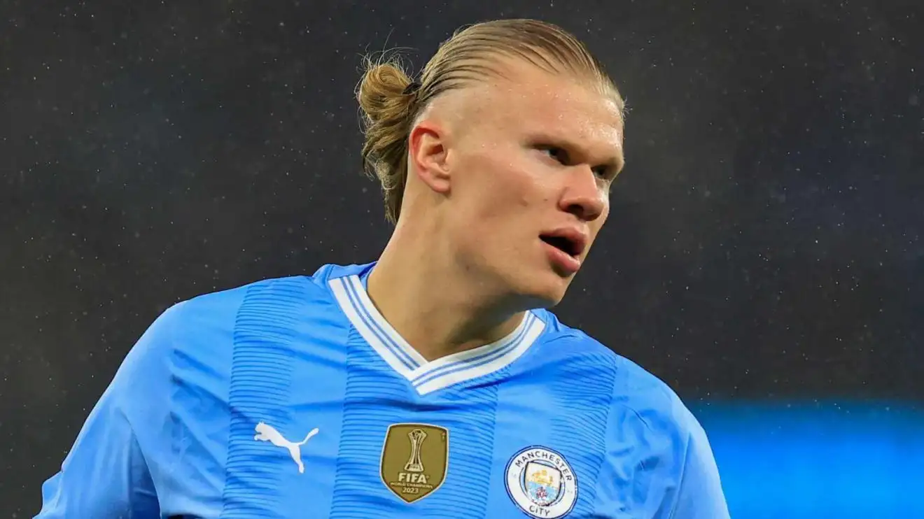 Tiền đạo Man City Erling Haaland