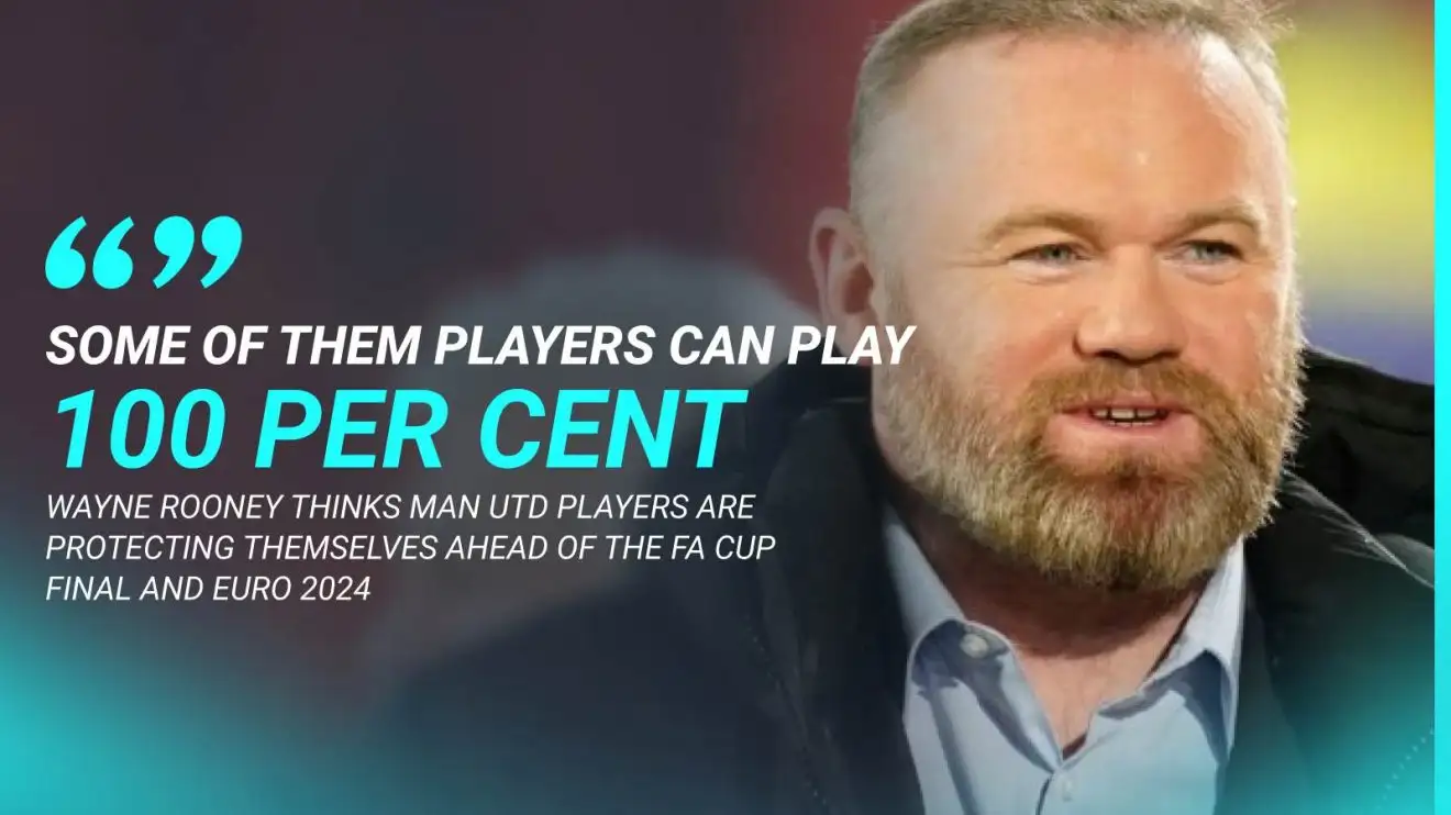 Rooney accuses Man Utd players of feigning injuries to make FA Cup final, Euros - '100 per cent' 1 Wayne Rooney theorizes Male Utd's 'injured' players may be keeping themselves