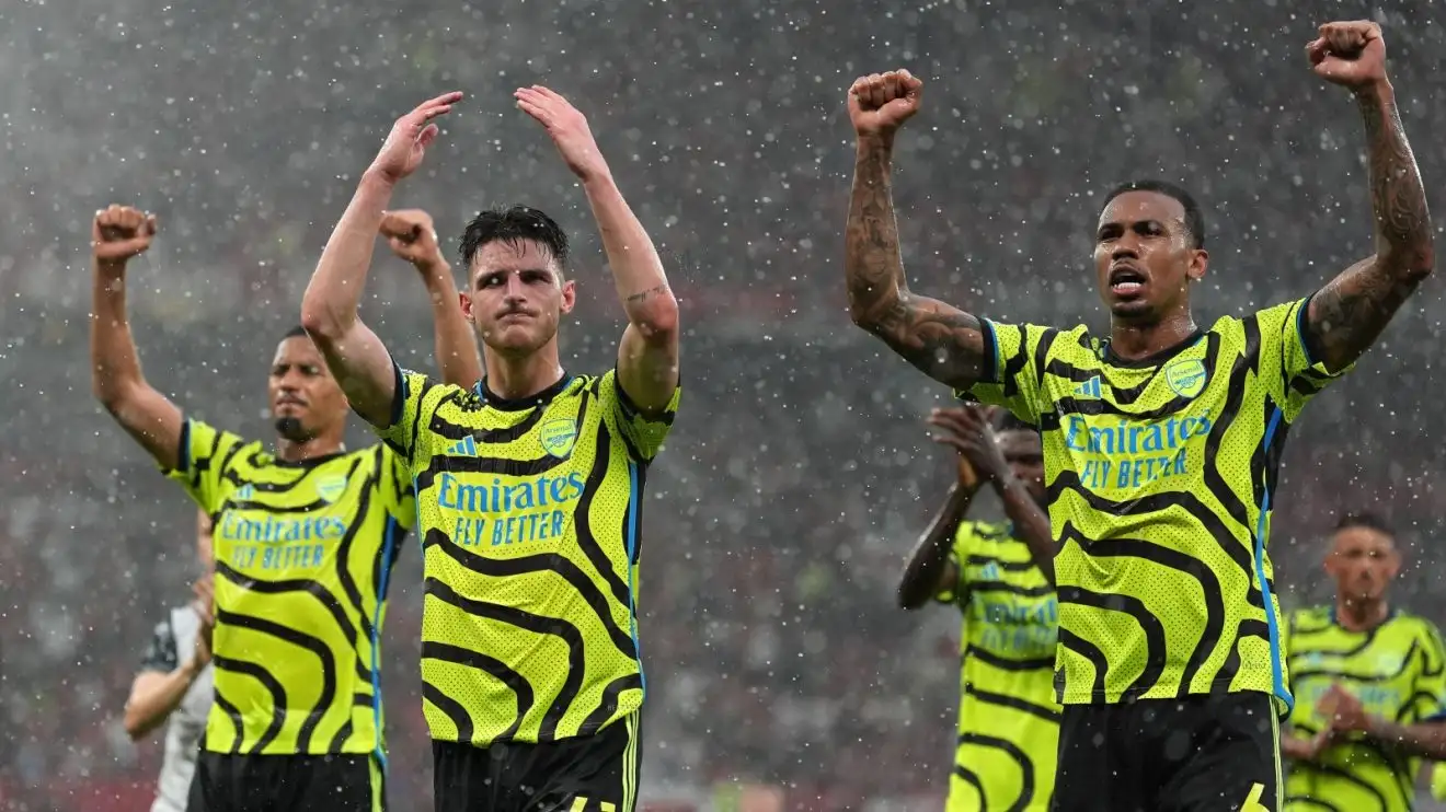 Arsenal be delighted in the rain.