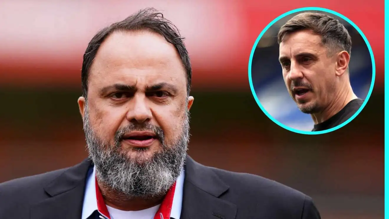 Forest: Marinakis blasts 'outrageous' Neville with his 'lawyers in touch' with 'exaggerating' Sky Sports 1 Timberland Neville Marinakis