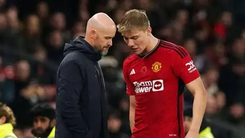 Man Utd: Ten Hag defends Hojlund over dry spell after Carragher claims he’s ‘got to do things himself’