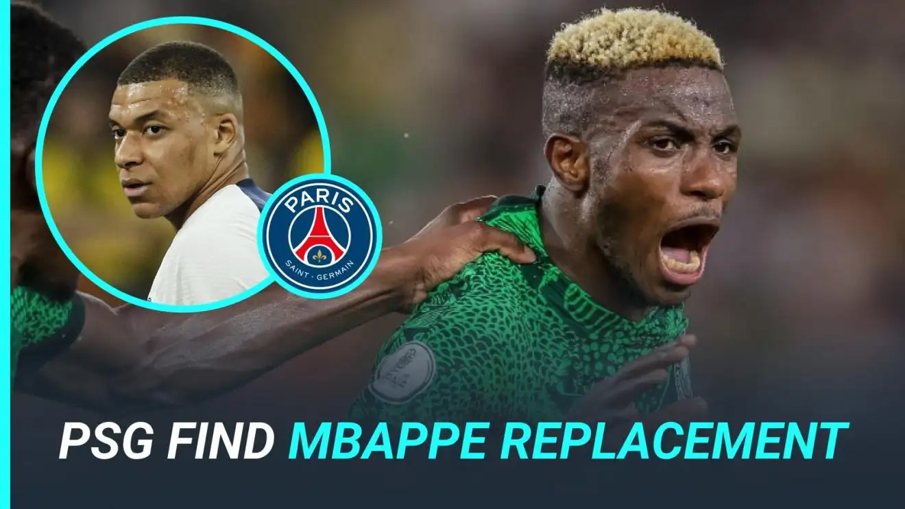 Victor Osimhen is a target for PSG to replace Kylian Mbappe