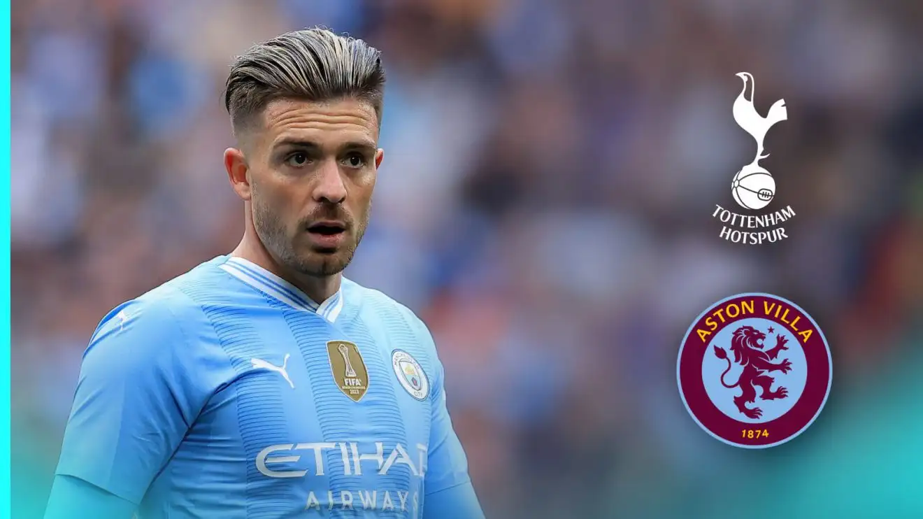 Tottenham told to hijack 'sensational bid' from Aston Villa amid claims Man City will grant Grealish 'shock' transfer 1 Person Metropolis winger jack Grealish