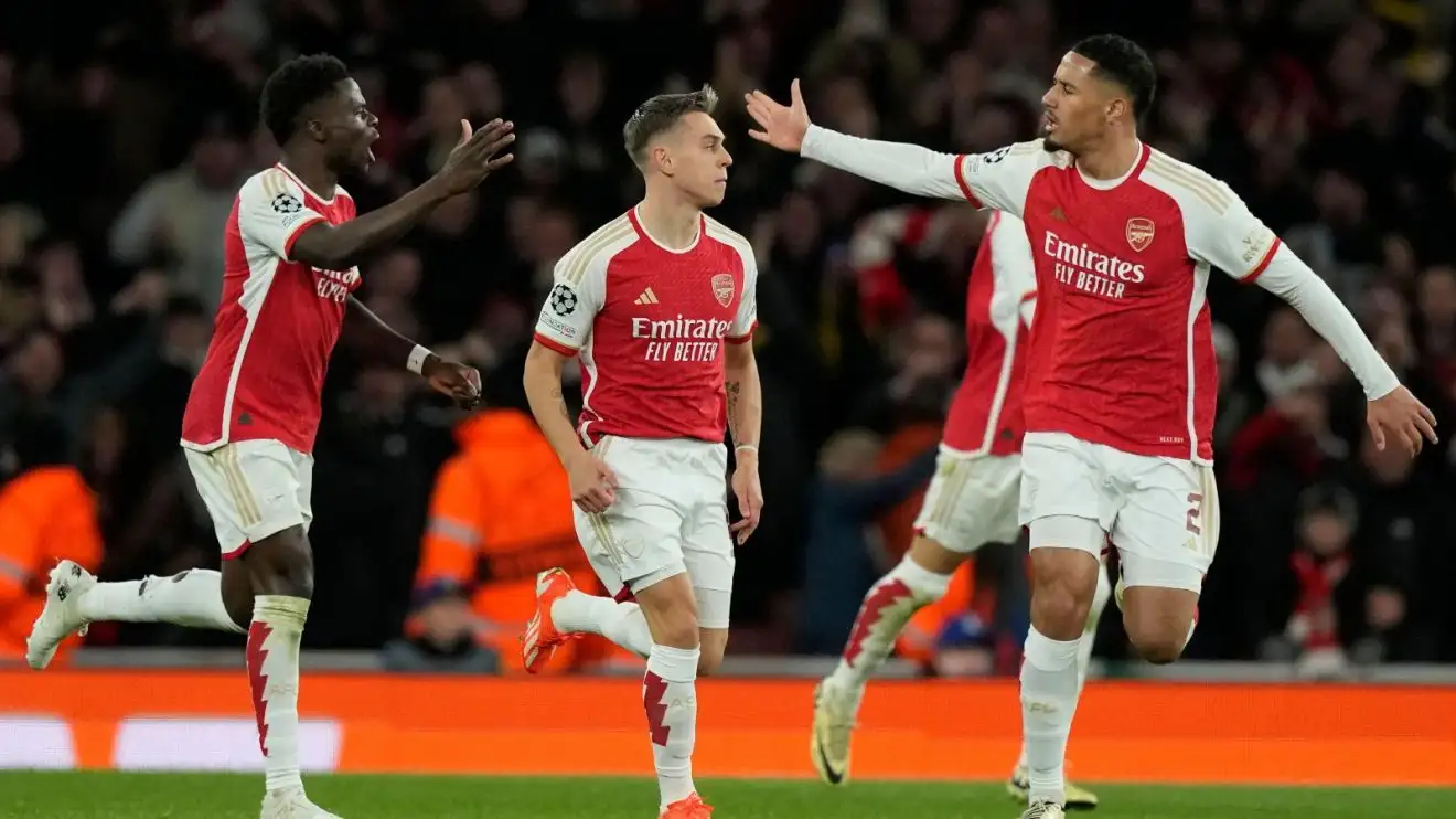 Arsenal 'bottling' talk is nonsense; we should all cheer them on v Man City 1 Incorporation trio William Saliba, Bukayo Saka and also Leandro Trossard be glad a aspiration