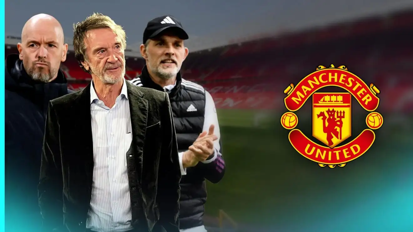 Man Utd to sack Ten Hag? Romano reveals two alternatives in 'big update' after 'favourite' snubs Ratcliffe 1 Guy Utd company Erik 10 Hag with Sir Jim Ratcliffe and also Thomas Tuchel