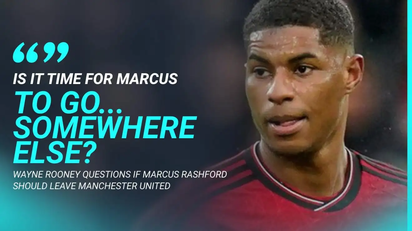 Man Utd legend hints Rashford should succumb to 'clear out' with Ten Hag to 'build around' midfielder 1 Wayne Rooney thinks Marcus Rashford can be much better off away from Individual Utd