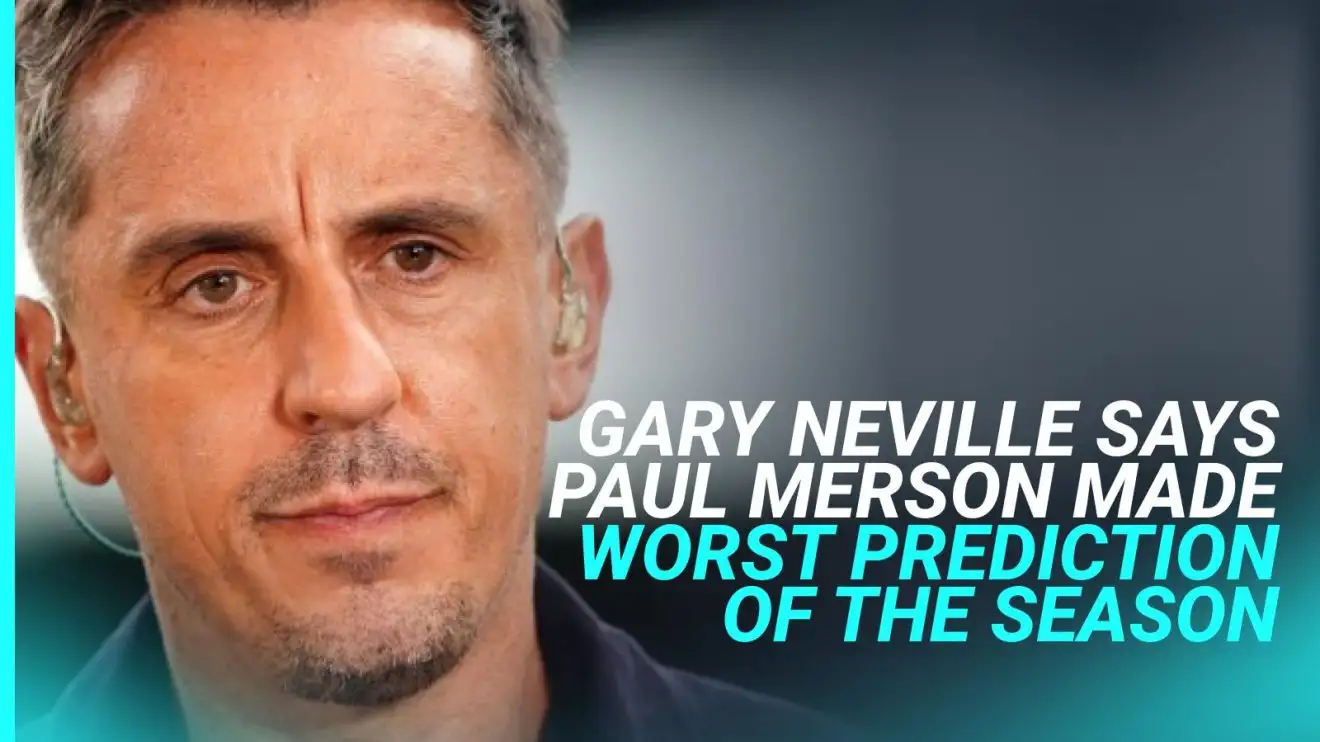 Gary Neville presupposes Paul Merson possessed the worst forecast out of Firmament Sports' pundits