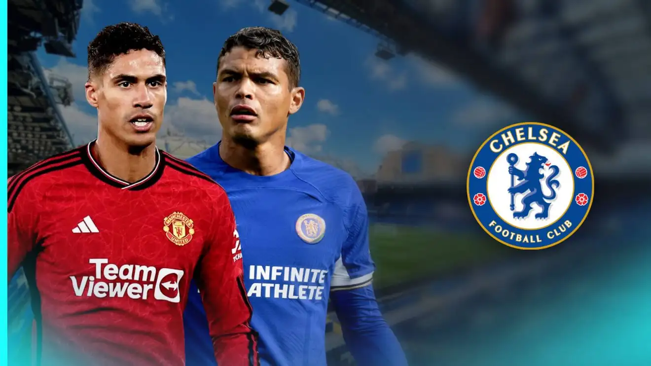 Chelsea 'confident' of making 'perfect' signing from Man Utd to 'fill the void left by Silva' 1 Chelsea protector Thiago Silva and also Raphael Varane