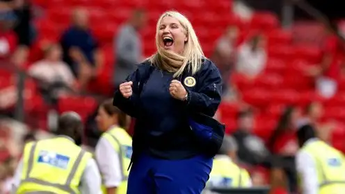Hayes exits Chelsea with another WSL title as her side thrash Man Utd 6-0 on the final day
