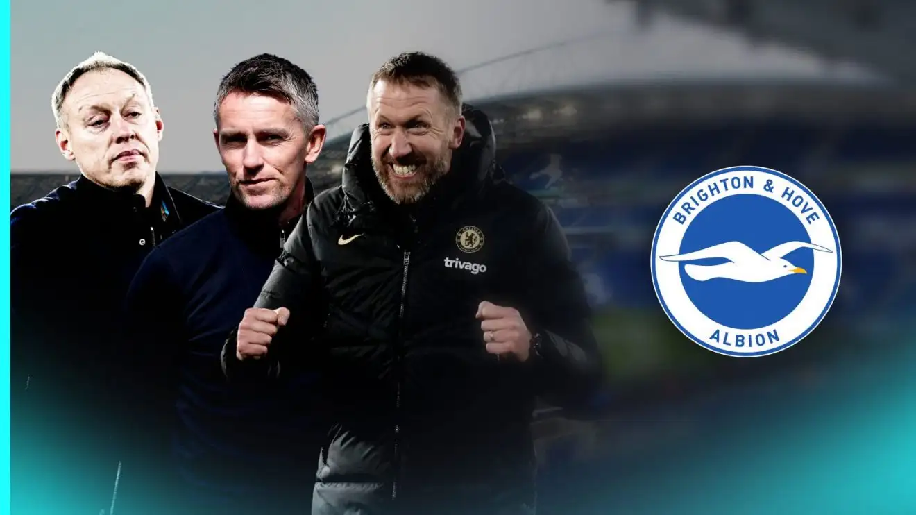 Who will replace Roberto De Zerbi as manager of Brighton? 1 Who will be the next off Brighton employer working with through Roberto De Zerbi's take off?