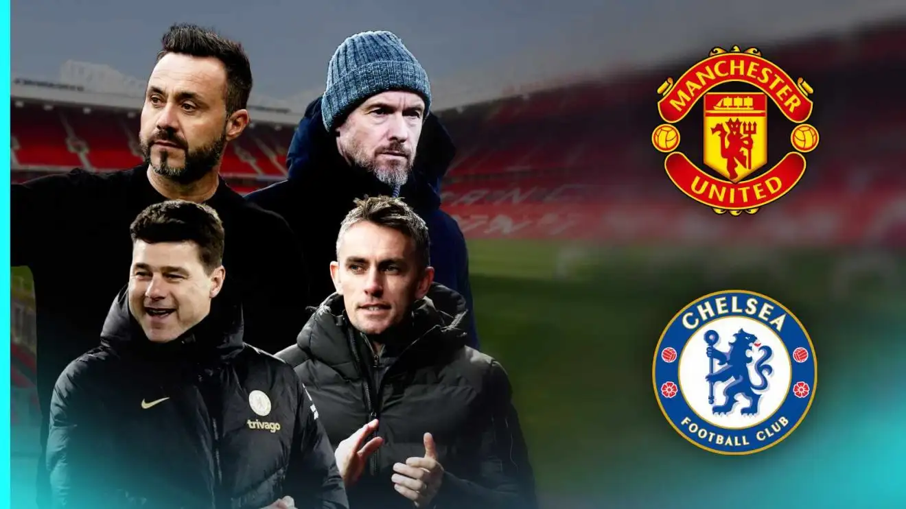 Man Utd, Ten Hag 'will separate' with Ratcliffe to 'push' for Pochettino if target 'goes to' Chelsea 1 Man Utd 10 Hag