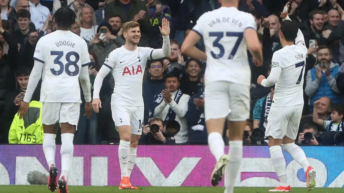 Tottenham land ex-Chelsea star as first summer signing with 'total agreement' in place 1 Tottenham demonstrator Timo Werner celebrates his purpose