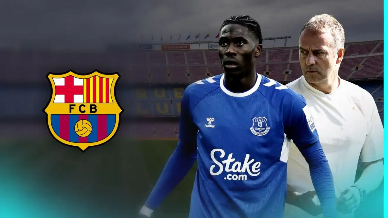 Barcelona 'contact' £50m Arsenal target 'likely to leave' with Bayern, PSG 'ready' to make bid 1 Amadou Onana might be Hansi Flick's first wrapping up as Barcelona boss