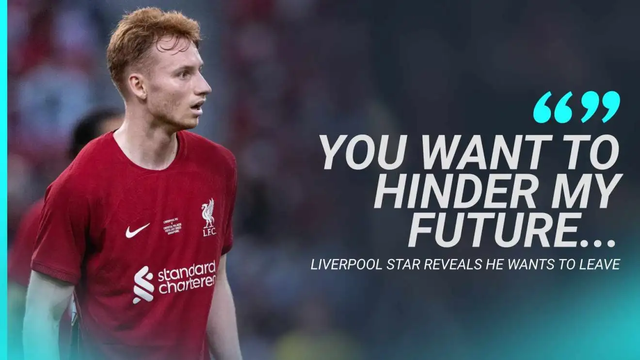 Liverpool: Angry star demands 'to leave' as he accuses club of 'hindering his future' in fiery interview 1 Liverpool Van den Berg