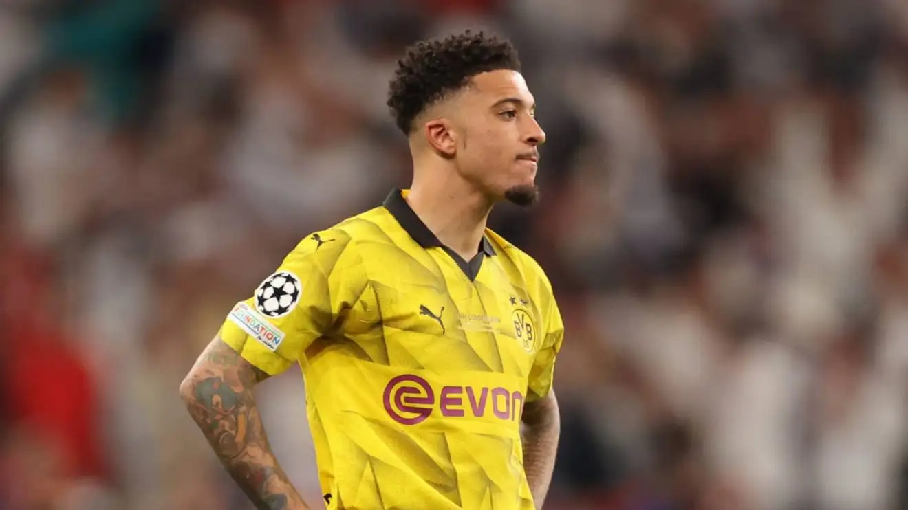 Club chief unsure if Man Utd loan star can stay beyond 'great' spell away from Ten Hag 1 Jadon Sancho, June 2024